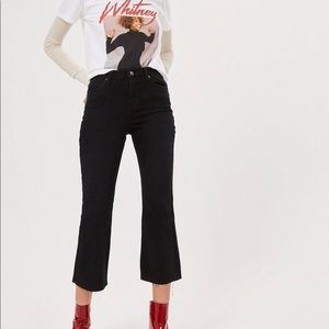 NWT Dree Cropped Kick Flare Jeans